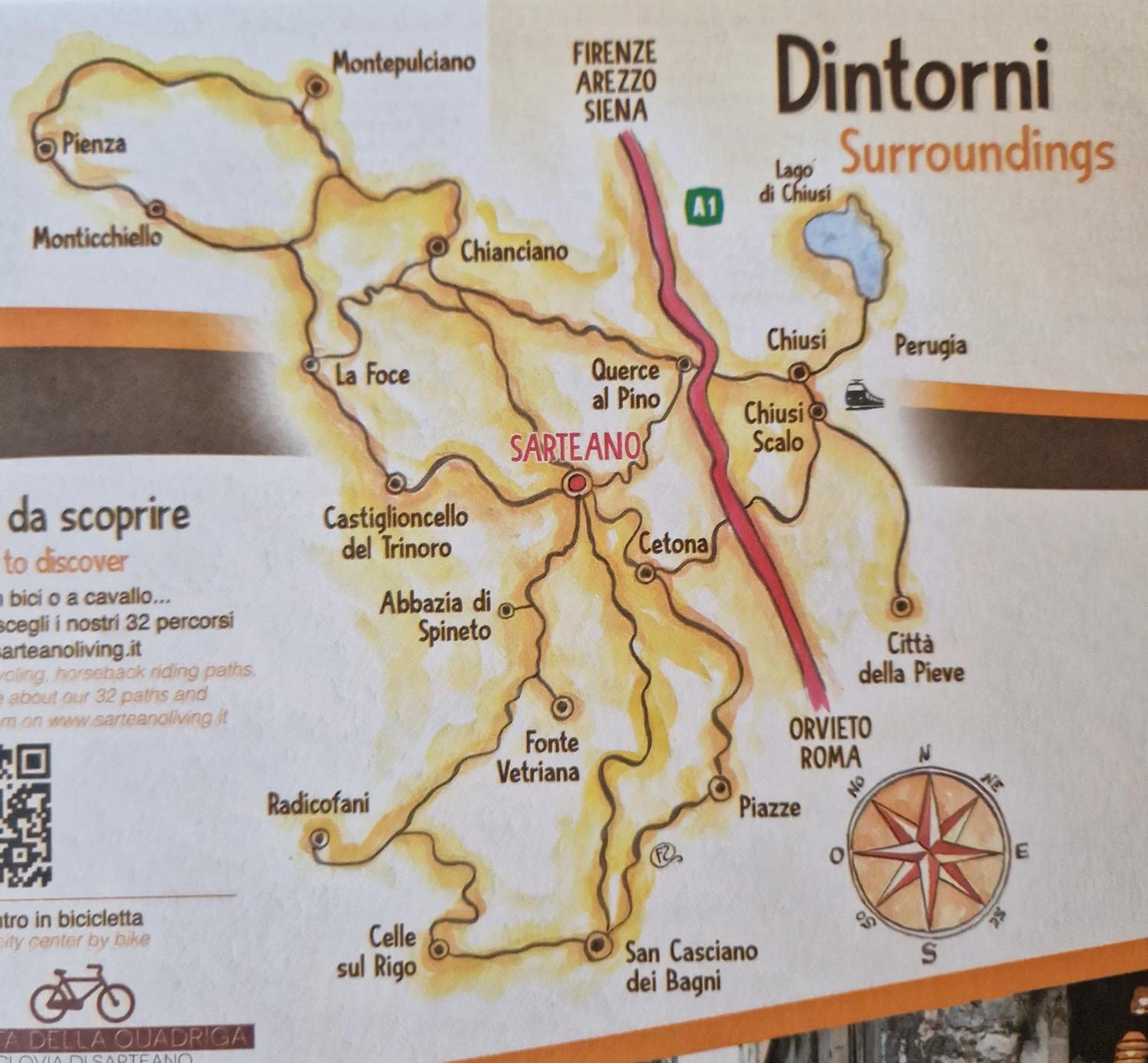 La Corte Del Podesta Sarteano Esterno foto